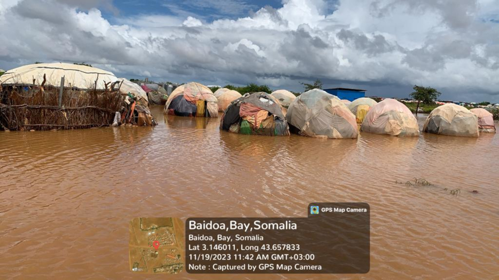Flood-affected settlements and damaged housing